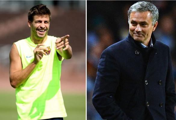 Piqué: 'Es divertido escuchar a Mourinho después de los partidos”