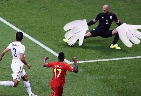 Locura de memes desata el partido de EUA y Bélgica