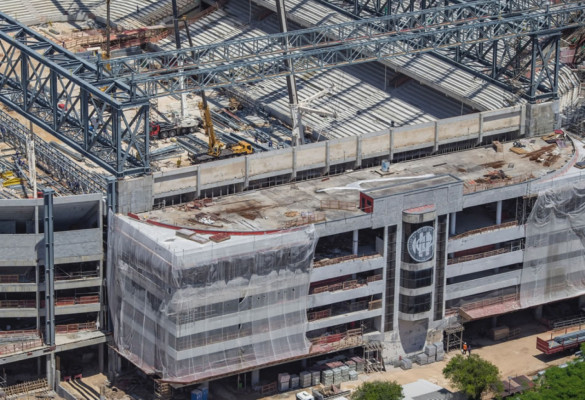 A 100 días del Mundial, cinco de 12 estadios aún sin inaugurar