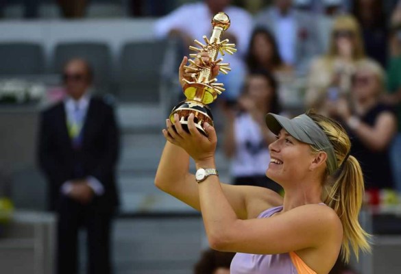 Nadal y Sharapova reinan en Madrid