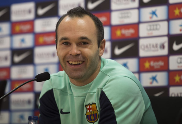 Iniesta: 'un buen 2014 sería ganarlo todo”