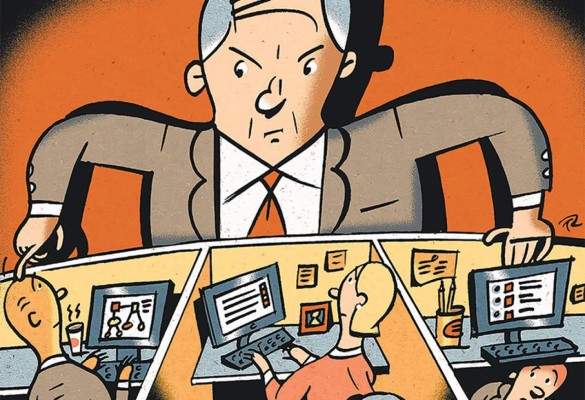 Cuando un jefe es demasiado duro