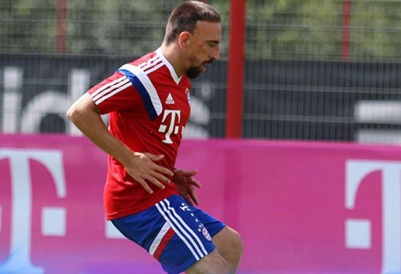 Franck Ribéry ya se unió al Bayern Múnich