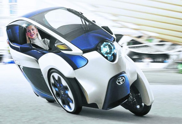 Toyota y su monoplaza de tres ruedas