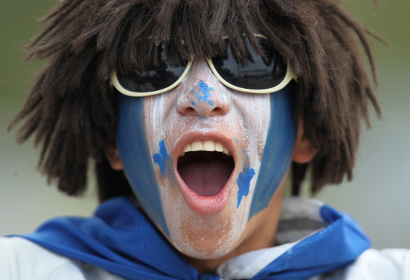Una afición de Mundial despidió a la Selección de Honduras