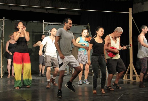 Hamlet se deja ver en Copán Ruinas, Honduras