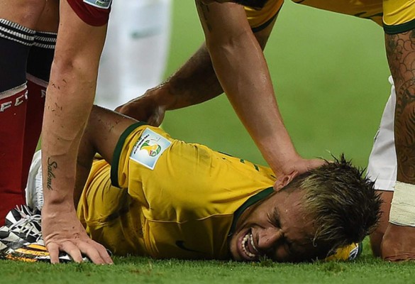 Neymar se pierde lo que resta del Mundial por fractura en la columna