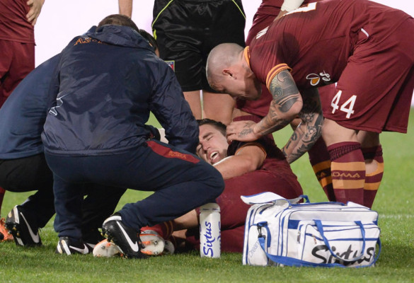 El holandés Kevin Strootman se perderá el Mundial por lesión