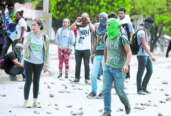 Tegucigalpa: disturbios en la Unah por nuevo índice académico
