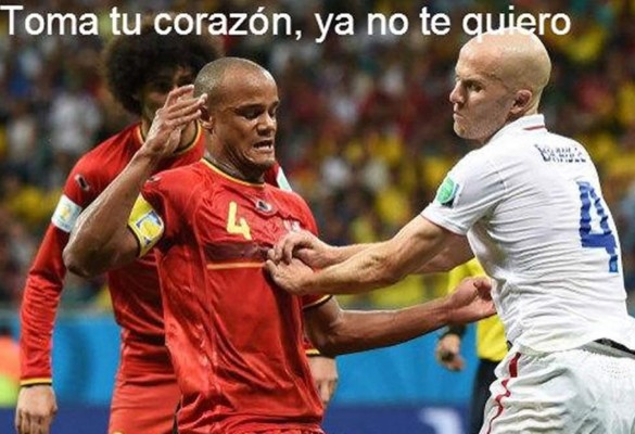 Locura de memes desata el partido de EUA y Bélgica