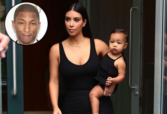 Pharrell Williams, ¿la influencia de Kim Kardashian para el nombre de su hija?