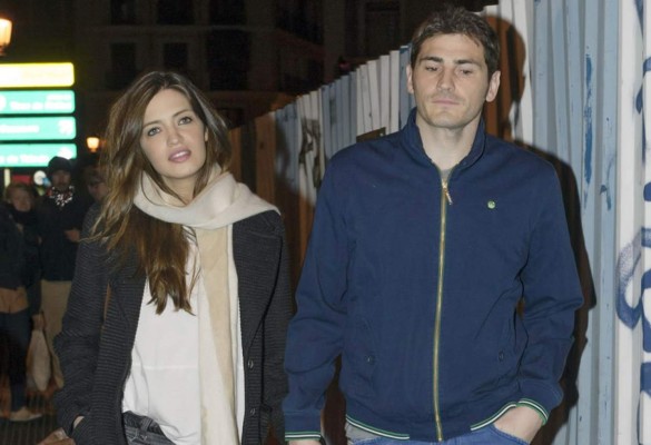 Iker Casillas y Sara Carbonero.