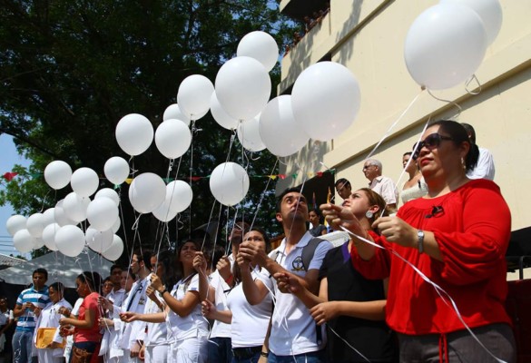'¡Queremos paz, no más violencia!”, claman estudiantes sampedranos