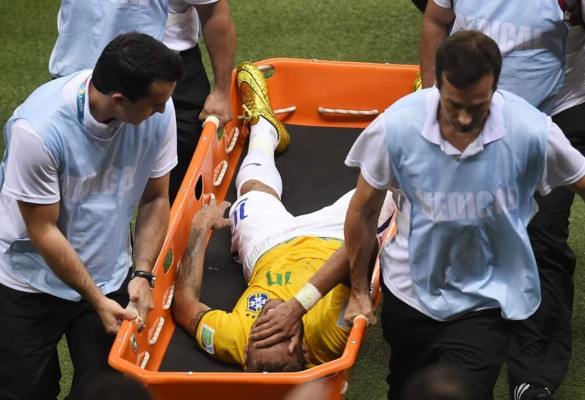 Neymar se pierde lo que resta del Mundial por fractura en la columna