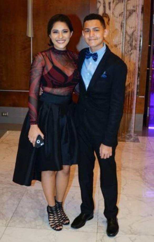 Maricela Perdomo y Sebastián Funes.