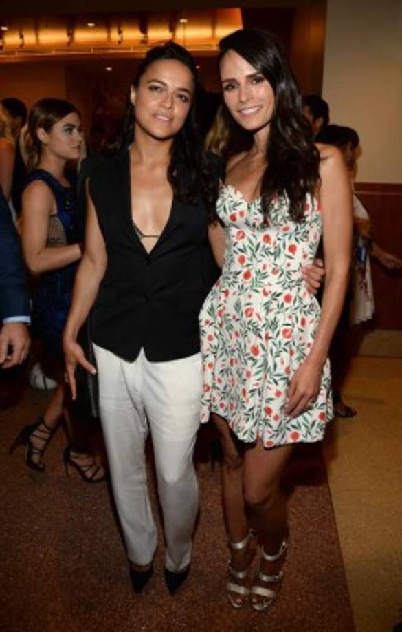 Jordana Brewster y Michelle Rodríguez.
