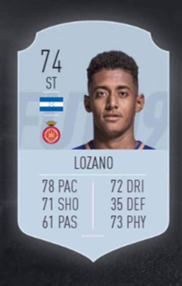 Antony Choco Lozano del Girona FC tiene 74 de puntuación.