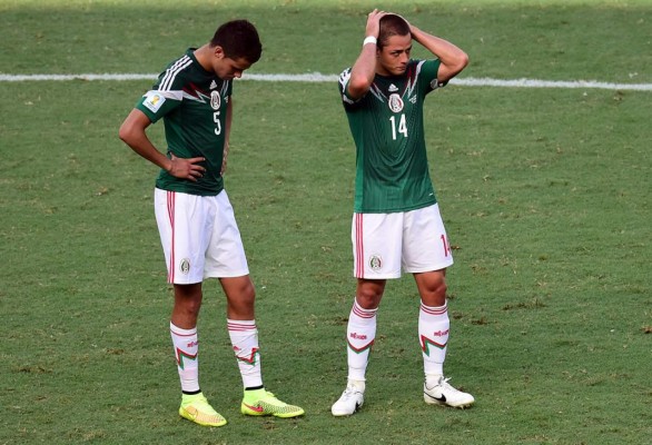 México sigue con su maldición en los octavos de final