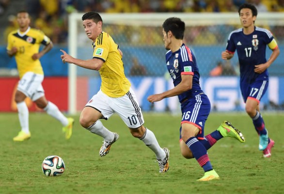 Colombia golea a Japón y llegará a octavos con un paso impecable