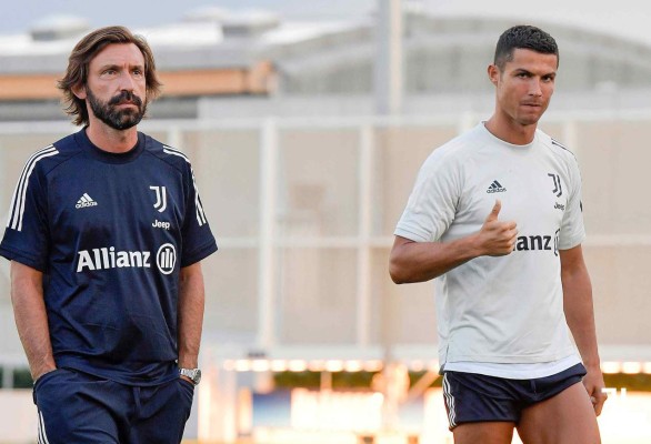 Andrea Pirlo realizó su primer entrenamiento como entrenador de la Juve