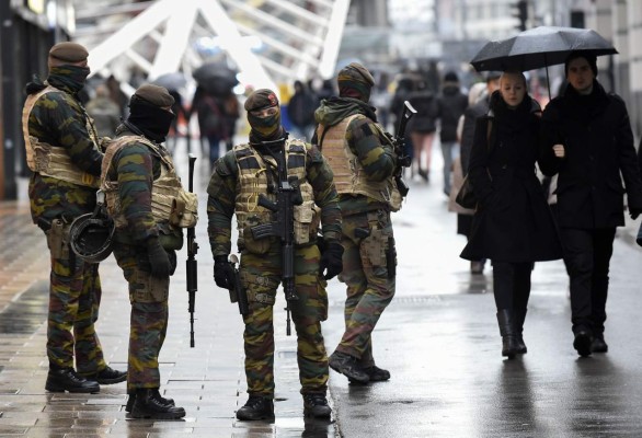 Bruselas en alerta máxima por amenaza de atentados similar a los de París