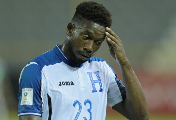 Johnny Palacios, posible baja de Honduras para la Copa Oro