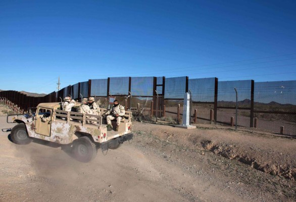Militares mexicanos desarmaron a soldados estadounidenses en la frontera