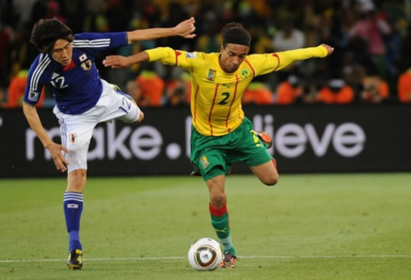 Japón sorprendió a la Camerún de Eto'o