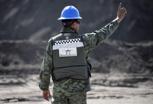 Ejército construye el polémico nuevo aeropuerto de México