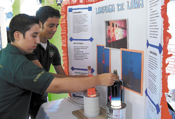 Muestra de ingenio estudiantil en Feria