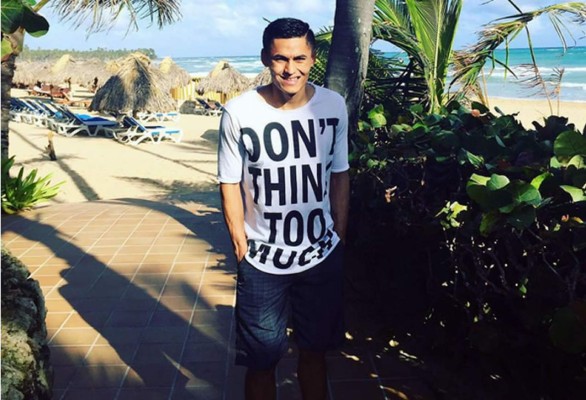 Andy Nájar disfruta sus vacaciones de fin de año en Punta Cana