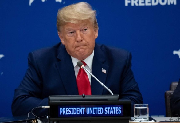 Trump 'no se inquieta' por amenaza de destitución del Congreso