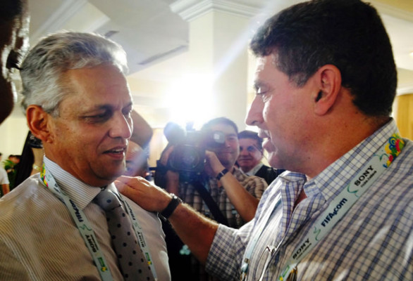 Suárez se reencuentra con Rueda en Brasil