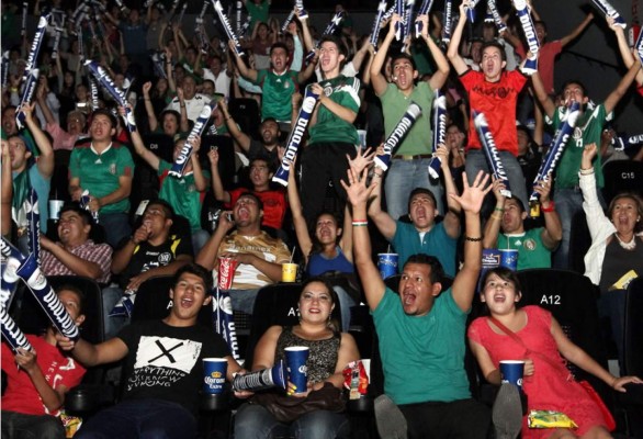 Mundial con palomitas, el fútbol en las pantallas de cine  
