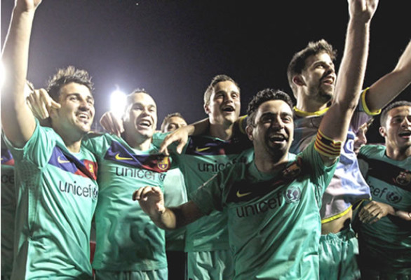 Barça, tricampeón de Liga