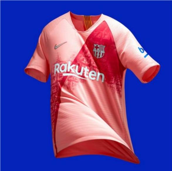 La tercera camiseta del FC Barcelona para la temporada 2018-19.