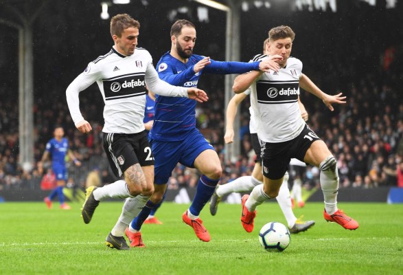 Video: Higuaín anota en victoria del Chelsea frente al Fulham