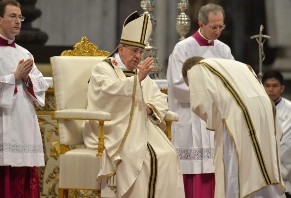 Papa: 'La herencia que Jesús nos dejó es la de ser servidores unos a los otros”