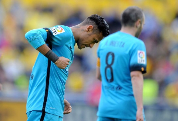 Video: Polémico gol de Neymar ante Las Palmas