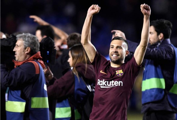 Jordi Alba: 'Si el Real Madrid no hace el pasillo será por decisión de los de arriba'