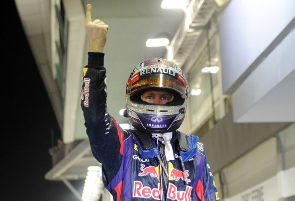 Vettel, más cerca de su cuarta corona mundial tras ganar en Singapur
