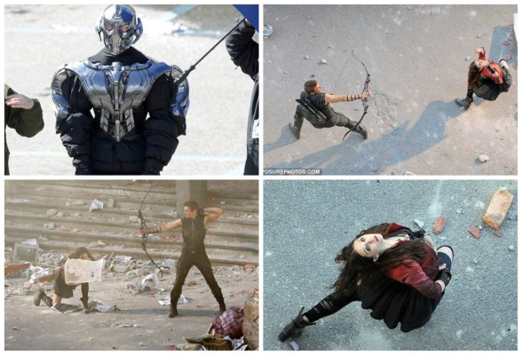 Nuevas imágenes de las grabaciones de 'Los Vengadores 2'