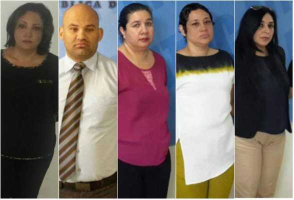 Capturan a cinco operadores de justicia en Honduras