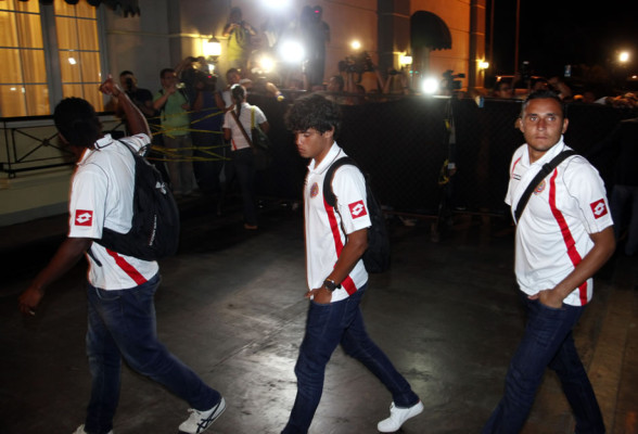 Costa Rica llegó con la mente puesta en derrotar a la Selección de Honduras
