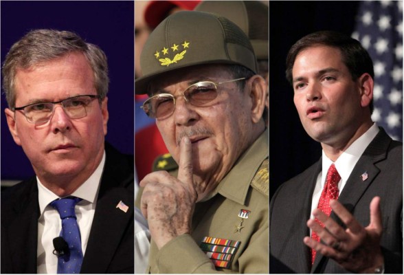Rubio y Bush rechazan la reapertura de embajada en Cuba