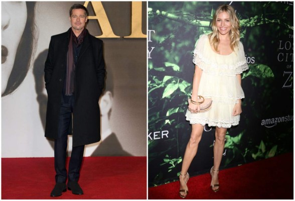 Brad Pitt y Sienna Miller, romance a la vista  