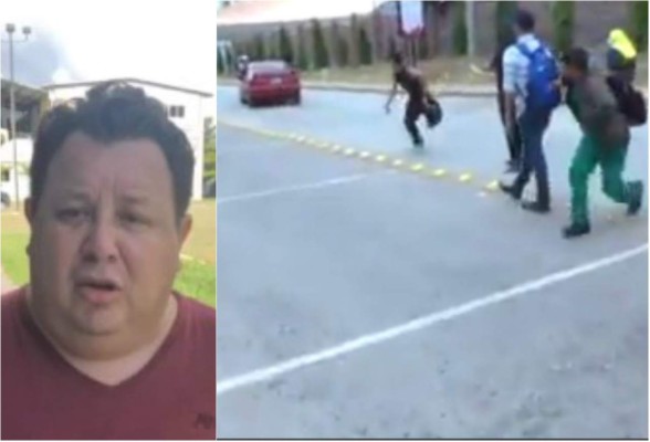 Video: catedrático dice que él no disparó a estudiantes de Unah