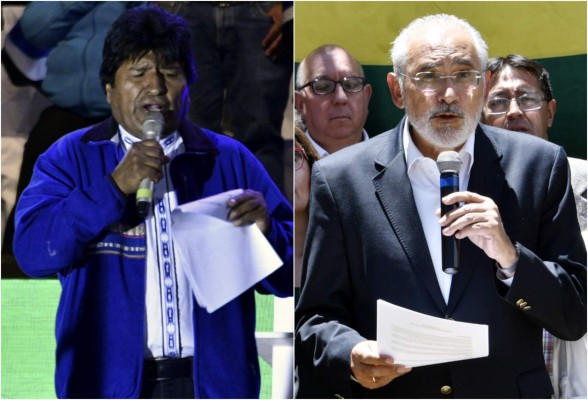 Evo Morales-Carlos Mesa: una áspera historia de enemigos íntimos