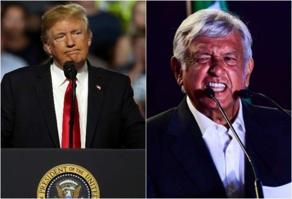 Trump estudiará la posibilidad de ir a la toma de posesión de López Obrador
