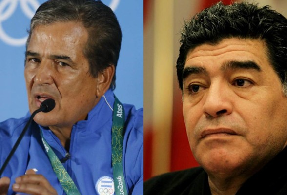 Pinto le respondió a Maradona tras críticas sobre Honduras